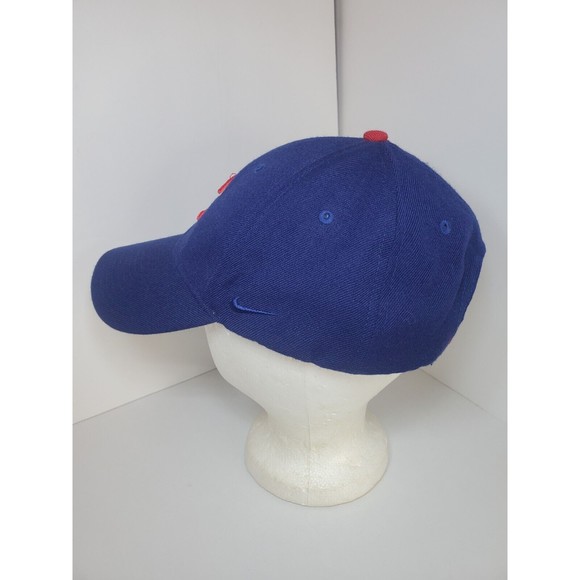 Chicago Cubs MLB Nike Adjustable Wool Hat Cap Hook And Loop Patch Logo Embroider - Picture 3 of 9